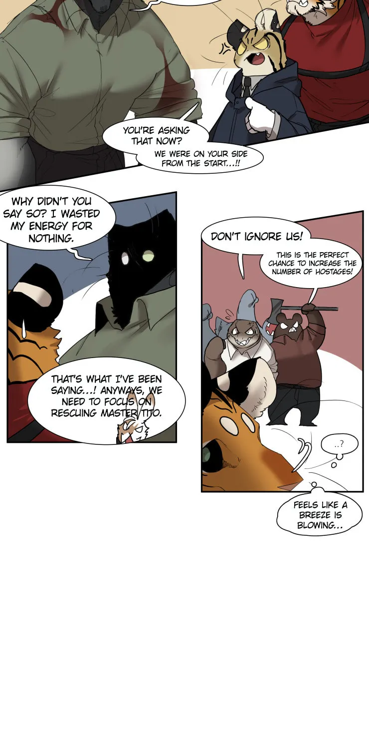 Goyangi Agassiwa Gyeonghowondeul (Colored) Chapter 237 page 13 - 