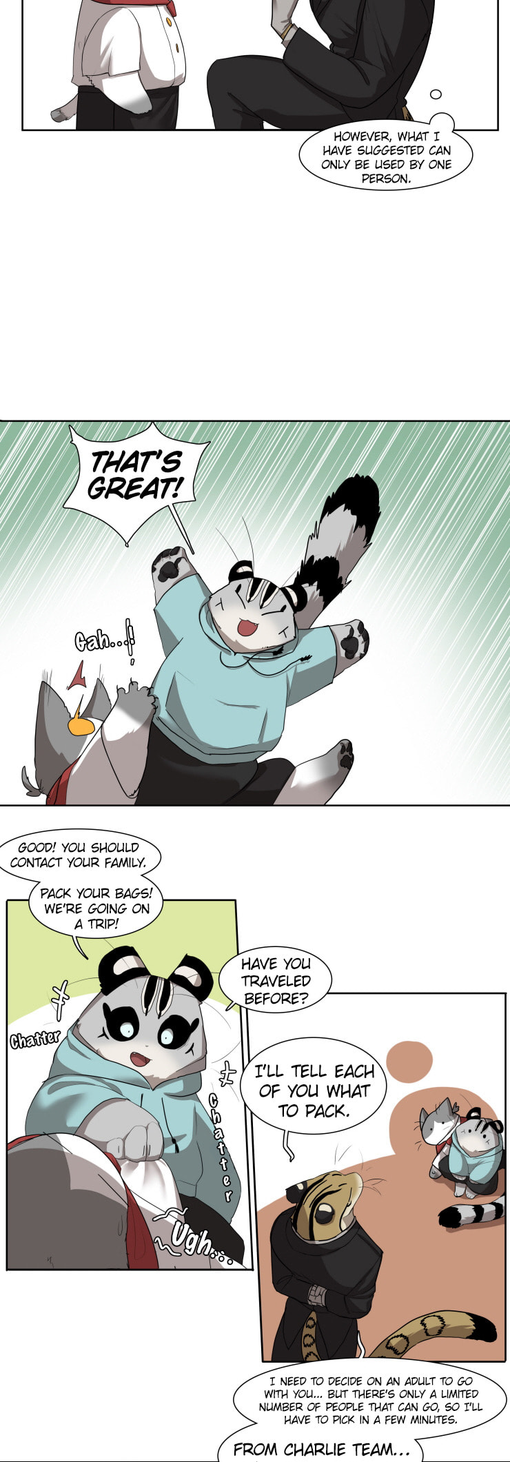 Goyangi Agassiwa Gyeonghowondeul (Colored) Chapter 267 page 3 - 