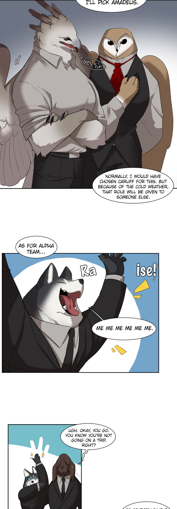 Goyangi Agassiwa Gyeonghowondeul (Colored) Chapter 267 page 4 - 