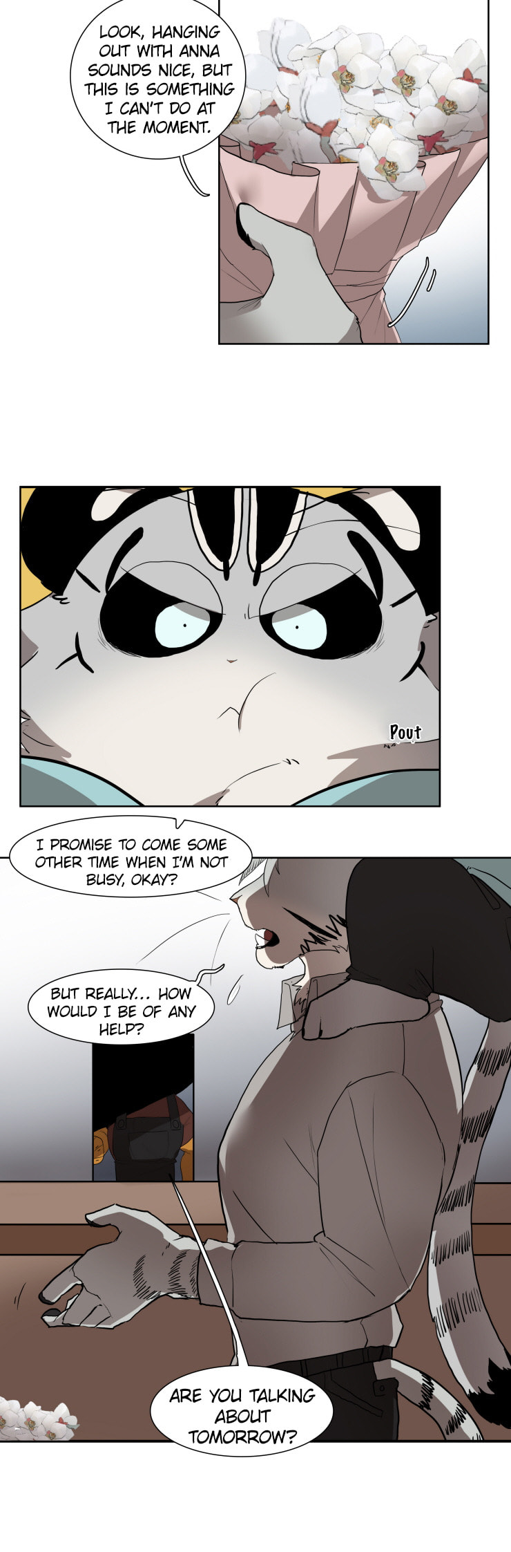 Goyangi Agassiwa Gyeonghowondeul (Colored) Chapter 268 page 3 - 