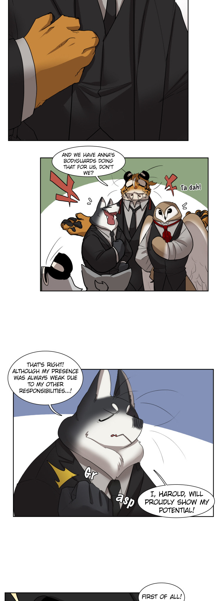 Goyangi Agassiwa Gyeonghowondeul (Colored) Chapter 269 page 4 - 