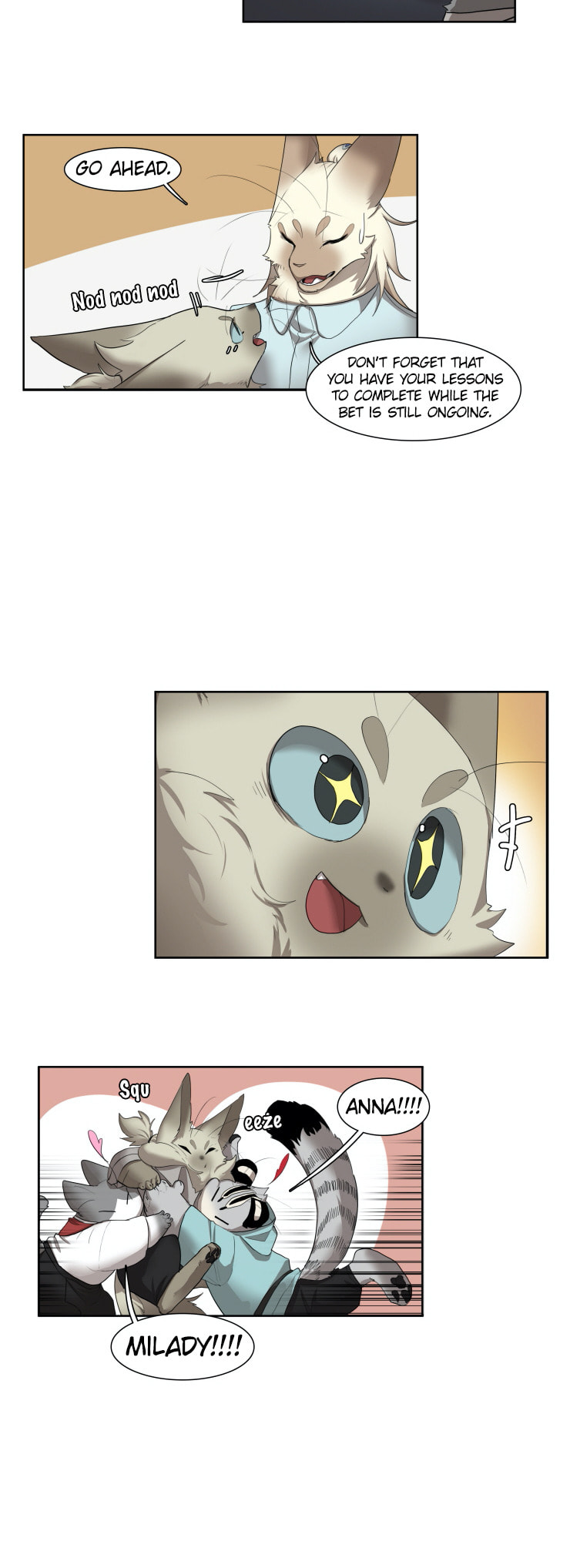 Goyangi Agassiwa Gyeonghowondeul (Colored) Chapter 269 page 7 - 