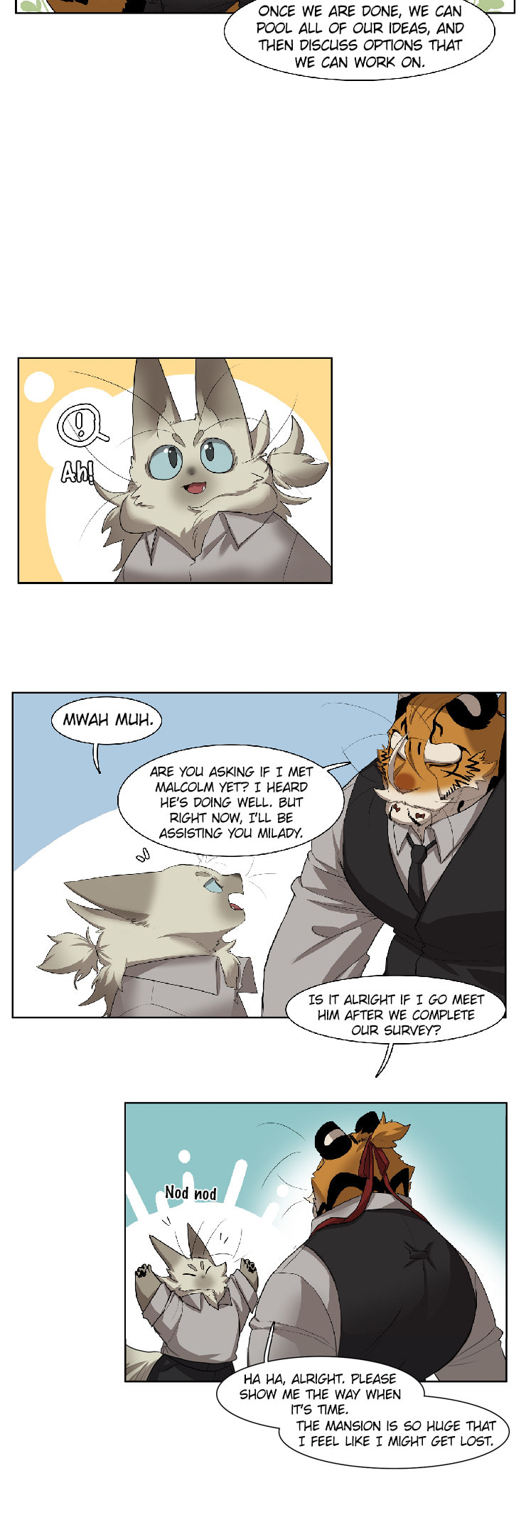 Goyangi Agassiwa Gyeonghowondeul (Colored) Chapter 270 page 6 - 