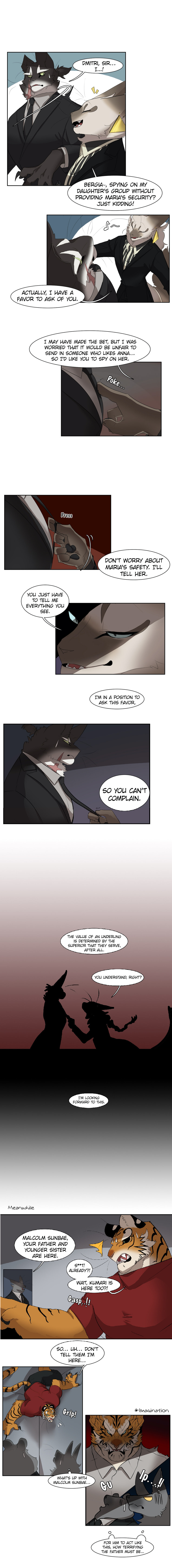 Goyangi Agassiwa Gyeonghowondeul (Colored) Chapter 270 page 8 - 
