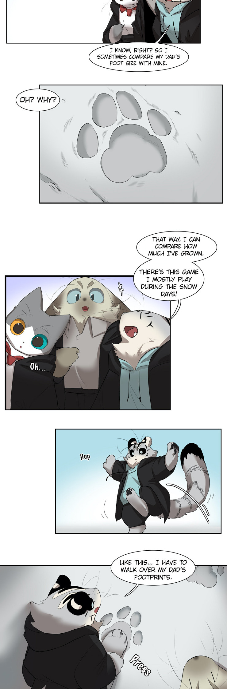 Goyangi Agassiwa Gyeonghowondeul (Colored) Chapter 271 page 3 - 