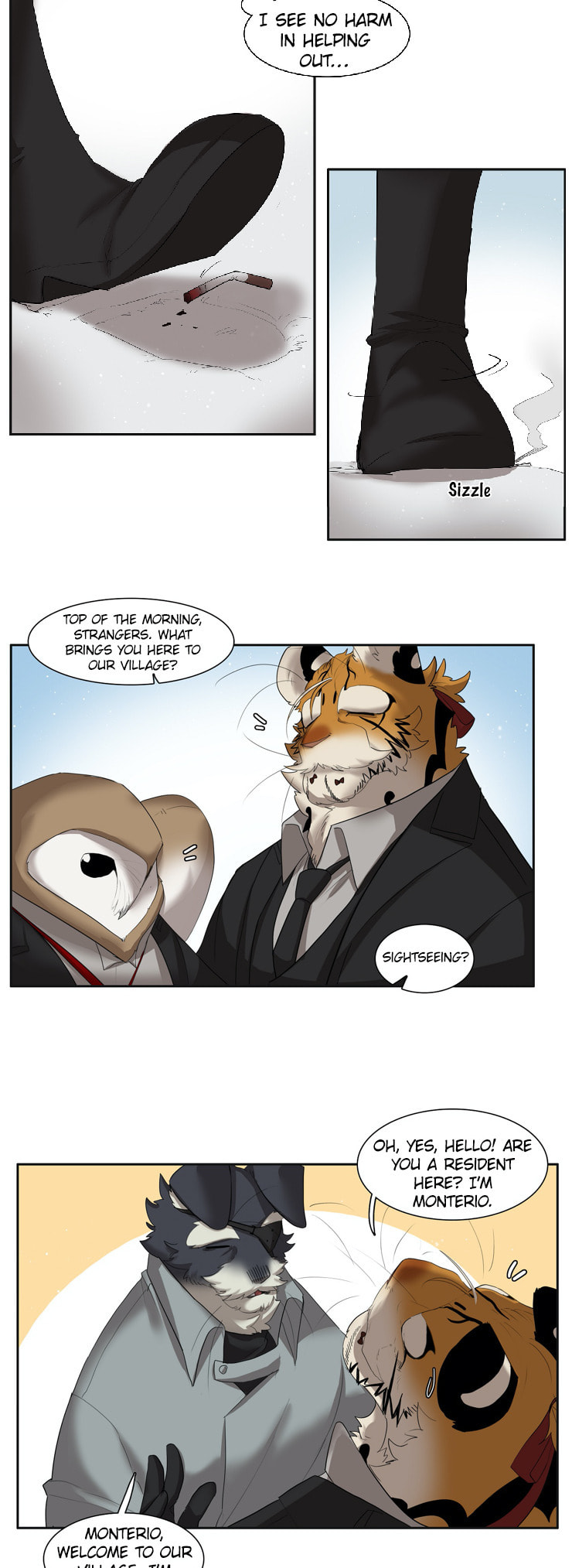 Goyangi Agassiwa Gyeonghowondeul (Colored) Chapter 272 page 4 - 