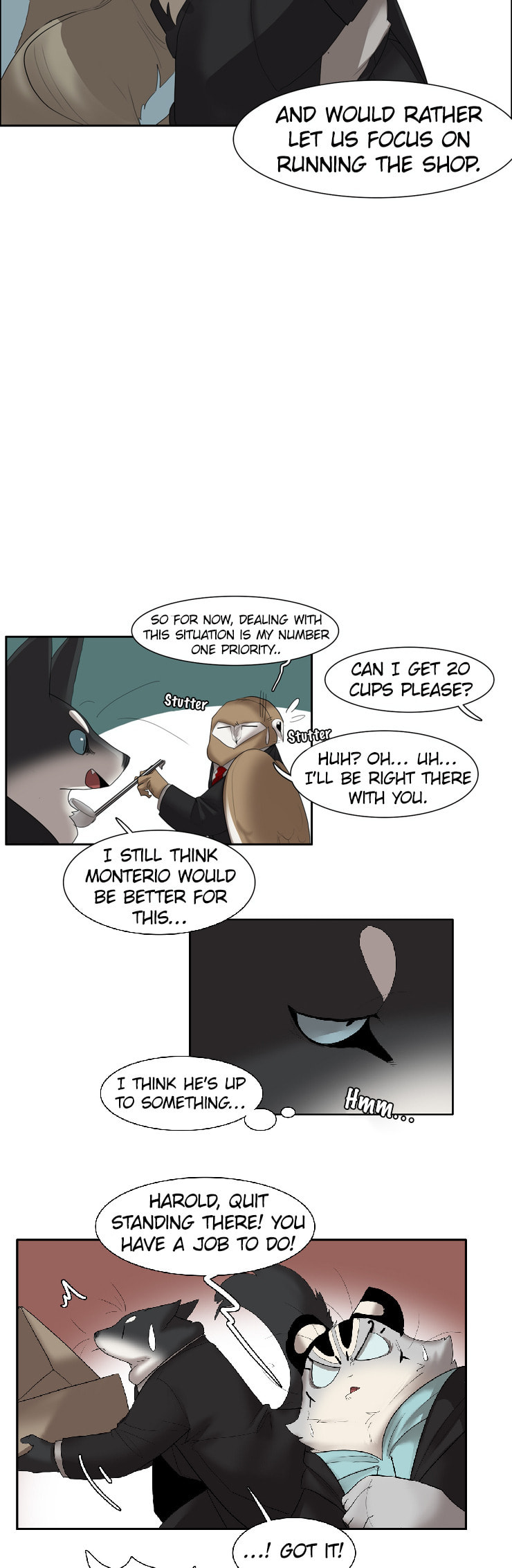 Goyangi Agassiwa Gyeonghowondeul (Colored) Chapter 276 page 4 - 