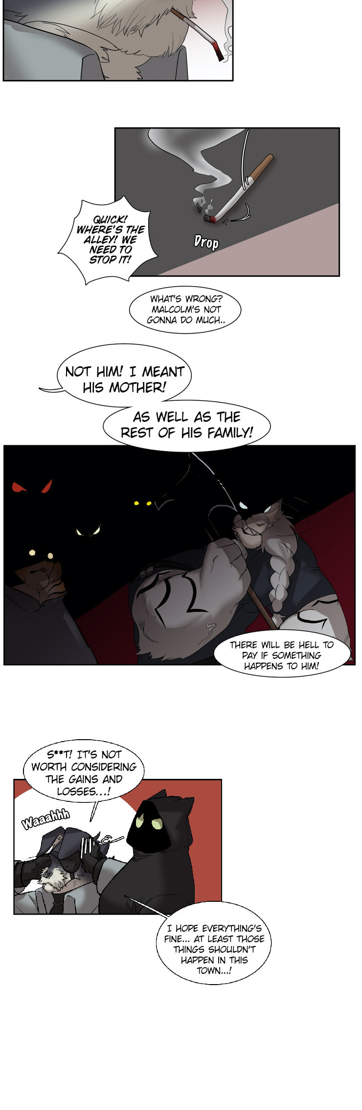 Goyangi Agassiwa Gyeonghowondeul (Colored) Chapter 276 page 7 - 