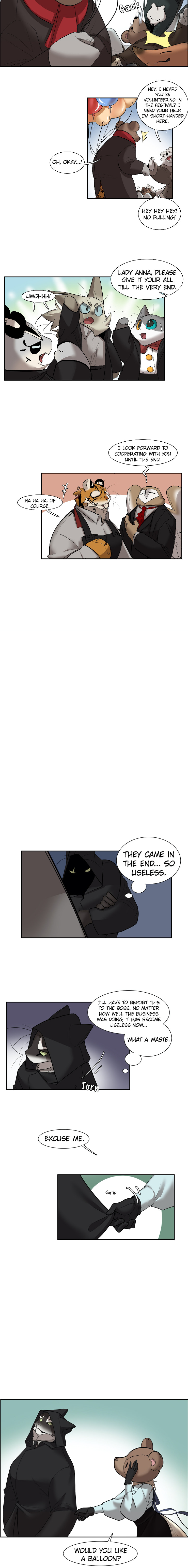 Goyangi Agassiwa Gyeonghowondeul (Colored) Chapter 279 page 8 - 