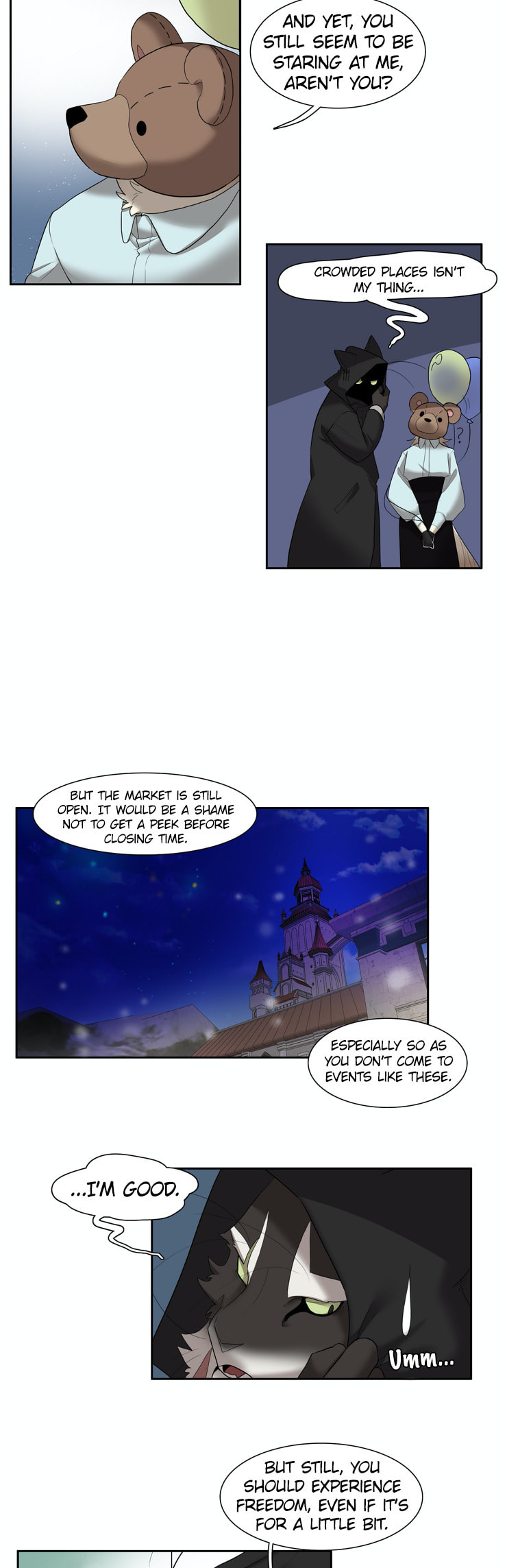 Goyangi Agassiwa Gyeonghowondeul (Colored) Chapter 280 page 3 - 