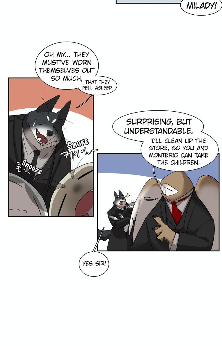 Goyangi Agassiwa Gyeonghowondeul (Colored) Chapter 281 page 13 - 