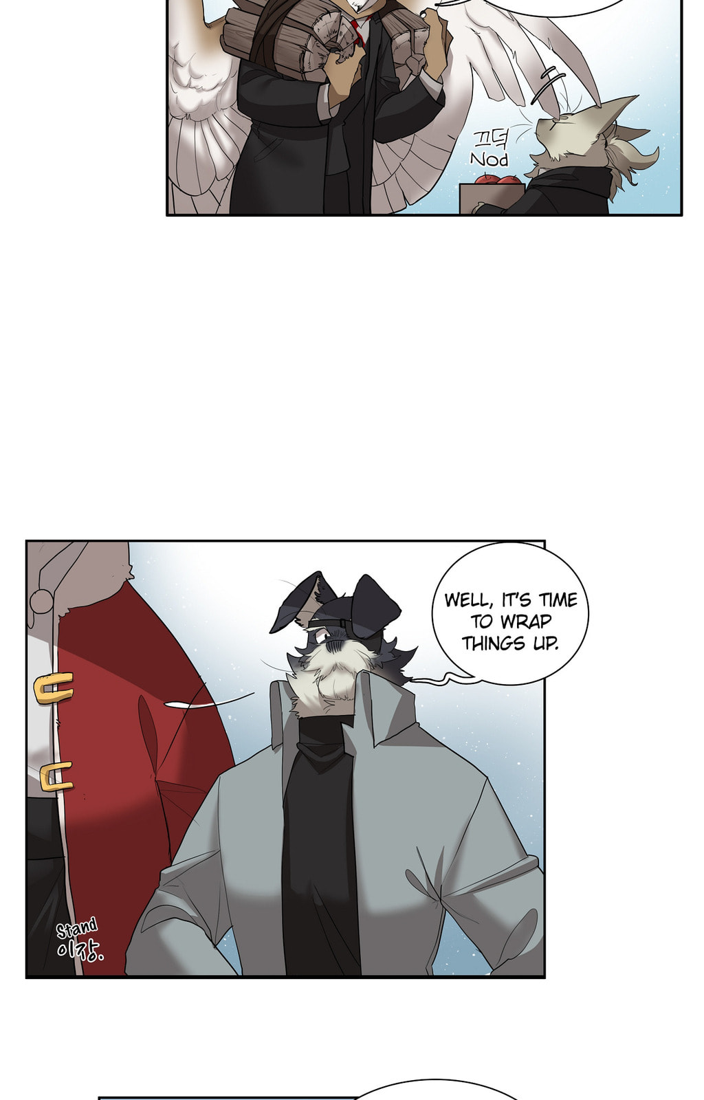 Goyangi Agassiwa Gyeonghowondeul (Colored) Chapter 281 page 3 - 