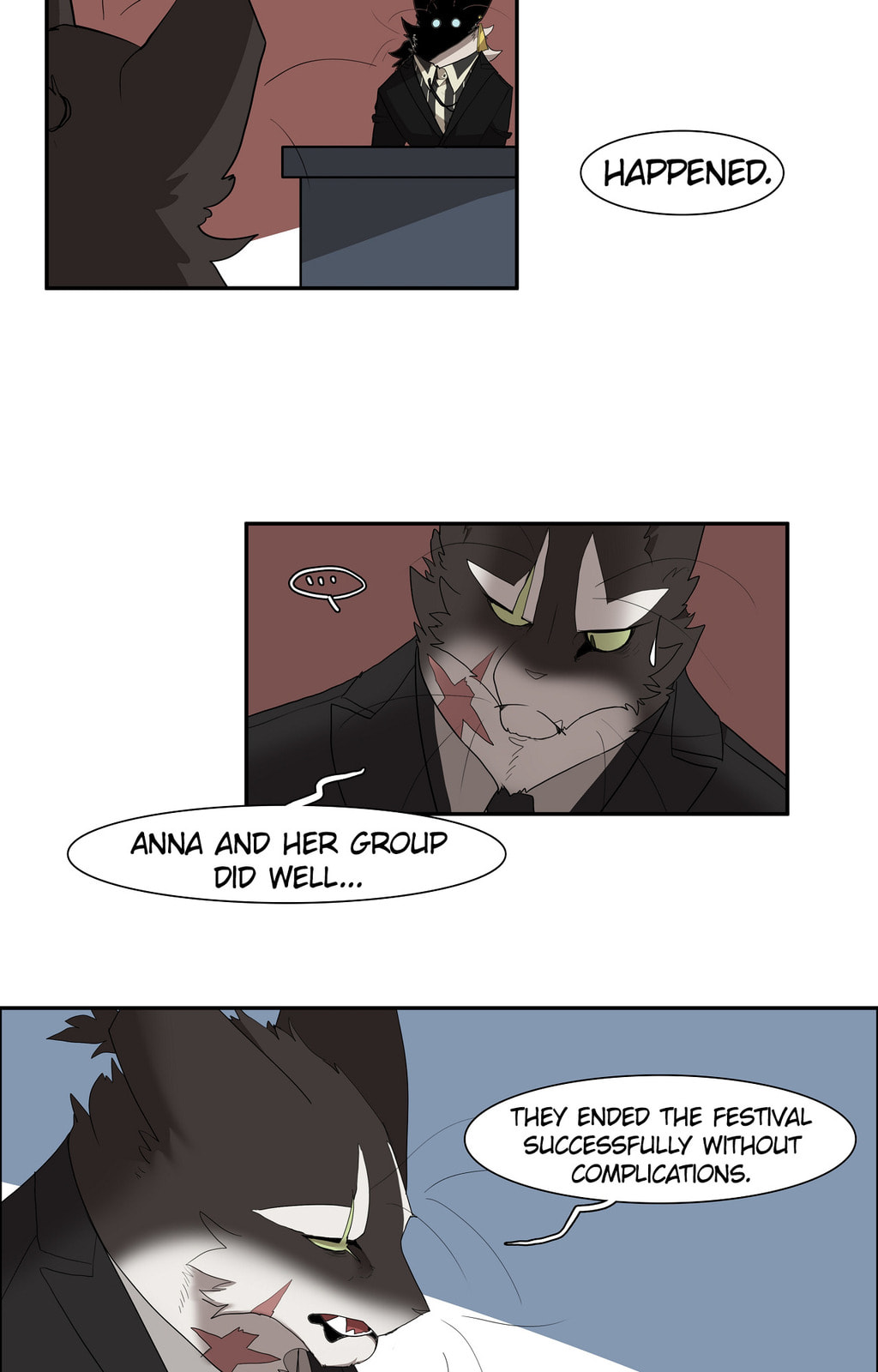 Goyangi Agassiwa Gyeonghowondeul (Colored) Chapter 282 page 3 - 