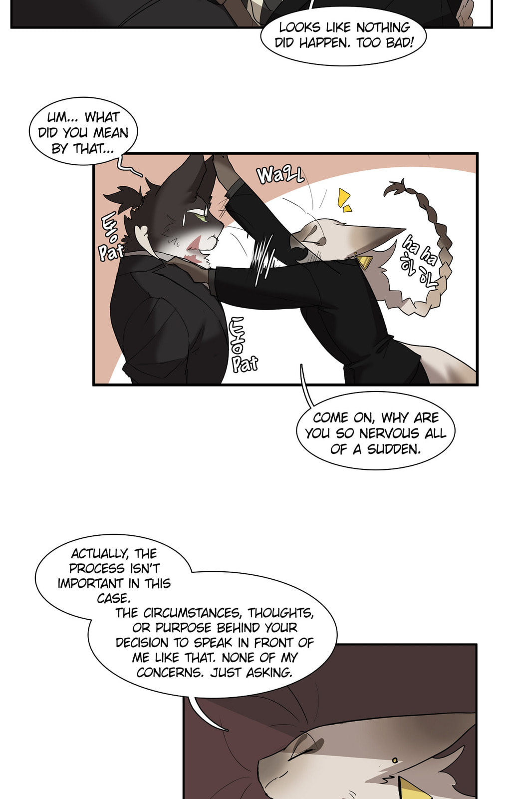 Goyangi Agassiwa Gyeonghowondeul (Colored) Chapter 282 page 8 - 