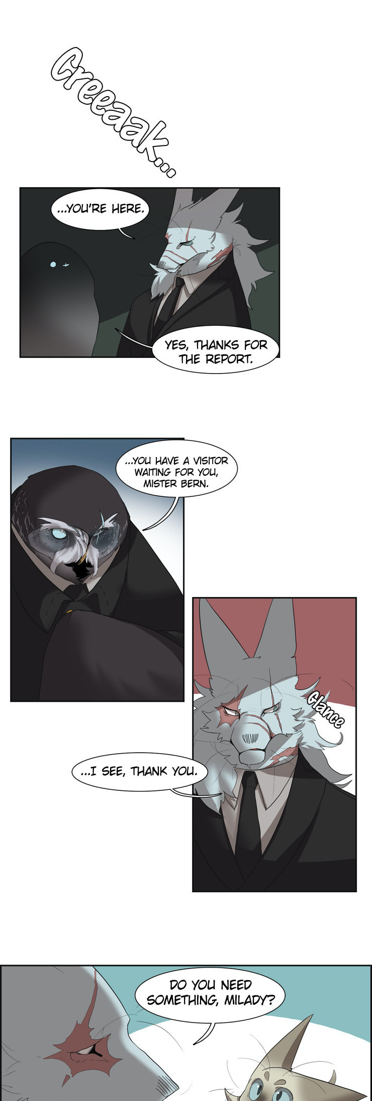 Goyangi Agassiwa Gyeonghowondeul (Colored) Chapter 283 page 4 - 