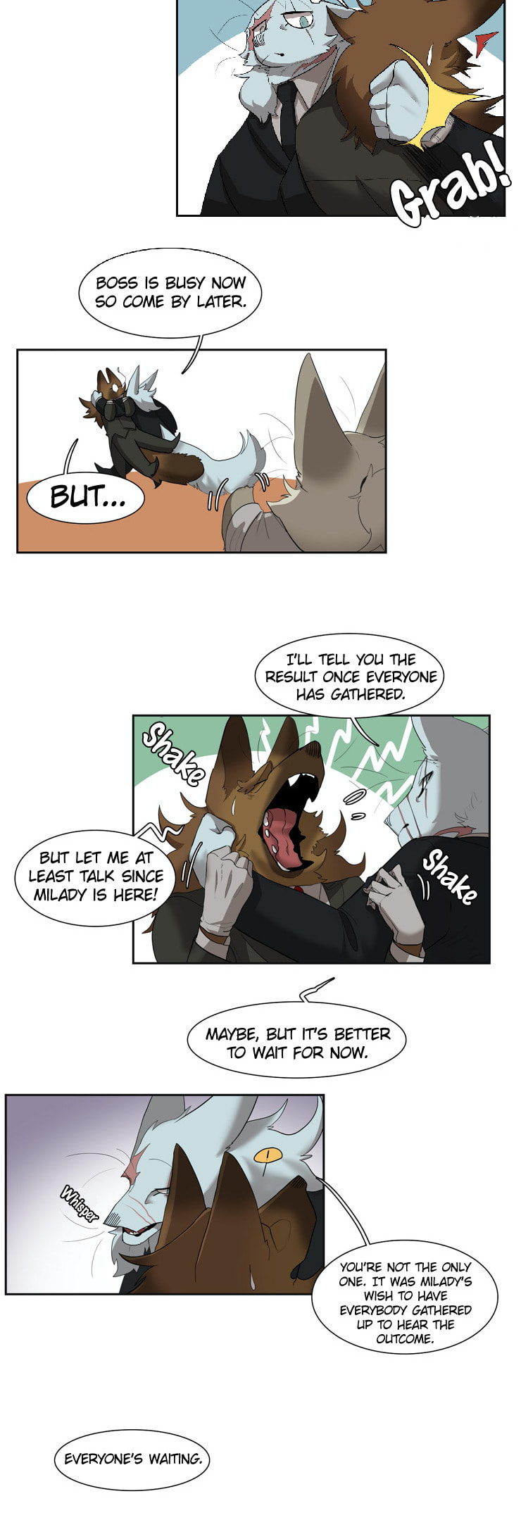 Goyangi Agassiwa Gyeonghowondeul (Colored) Chapter 283 page 7 - 