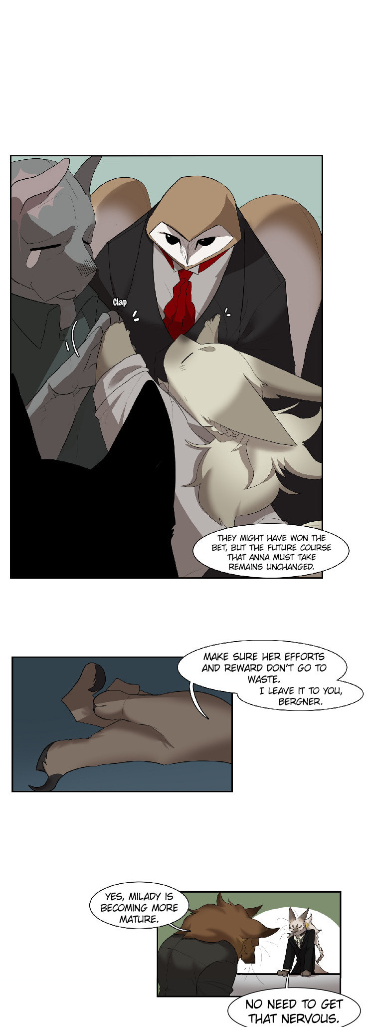 Goyangi Agassiwa Gyeonghowondeul (Colored) Chapter 284 page 5 - 
