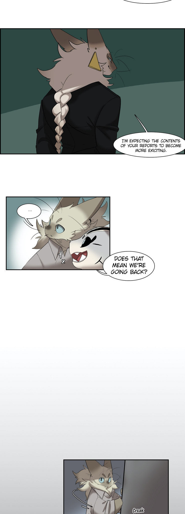 Goyangi Agassiwa Gyeonghowondeul (Colored) Chapter 284 page 6 - 