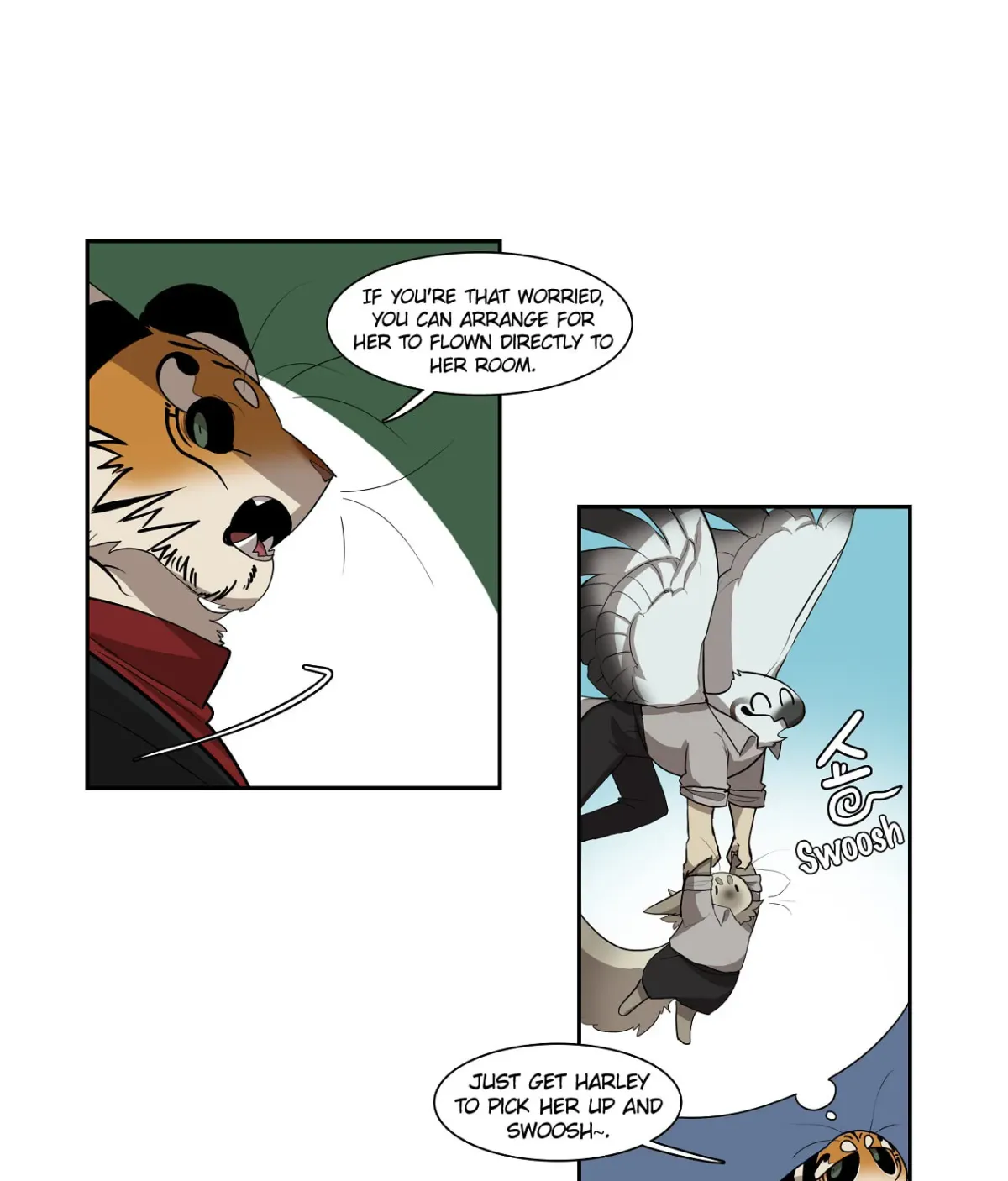 Goyangi Agassiwa Gyeonghowondeul (Colored) Chapter 286 page 11 - 