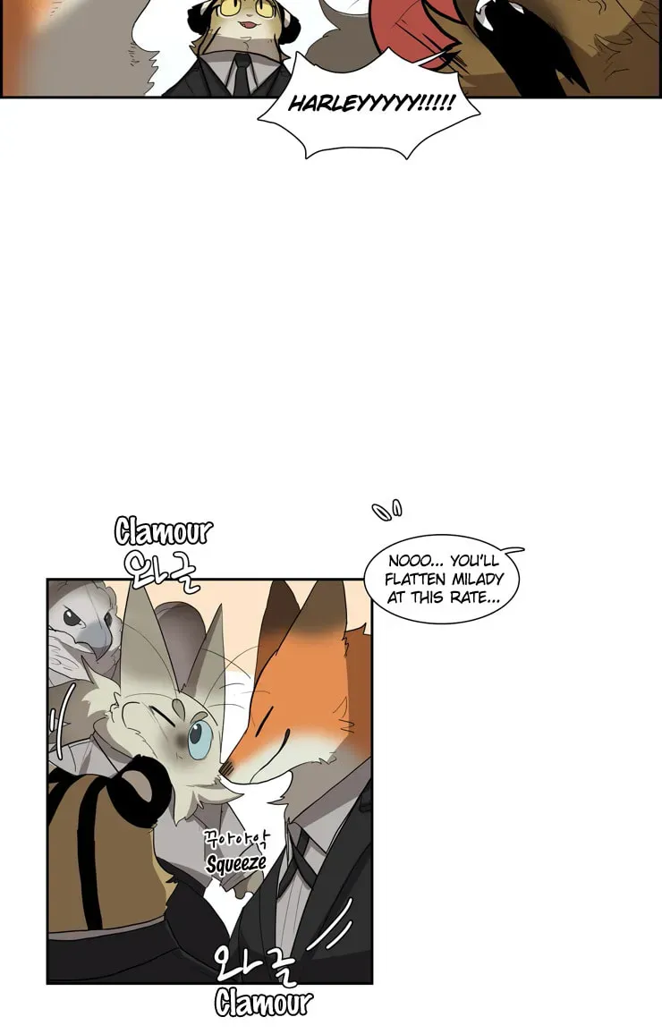 Goyangi Agassiwa Gyeonghowondeul (Colored) Chapter 286 page 22 - 