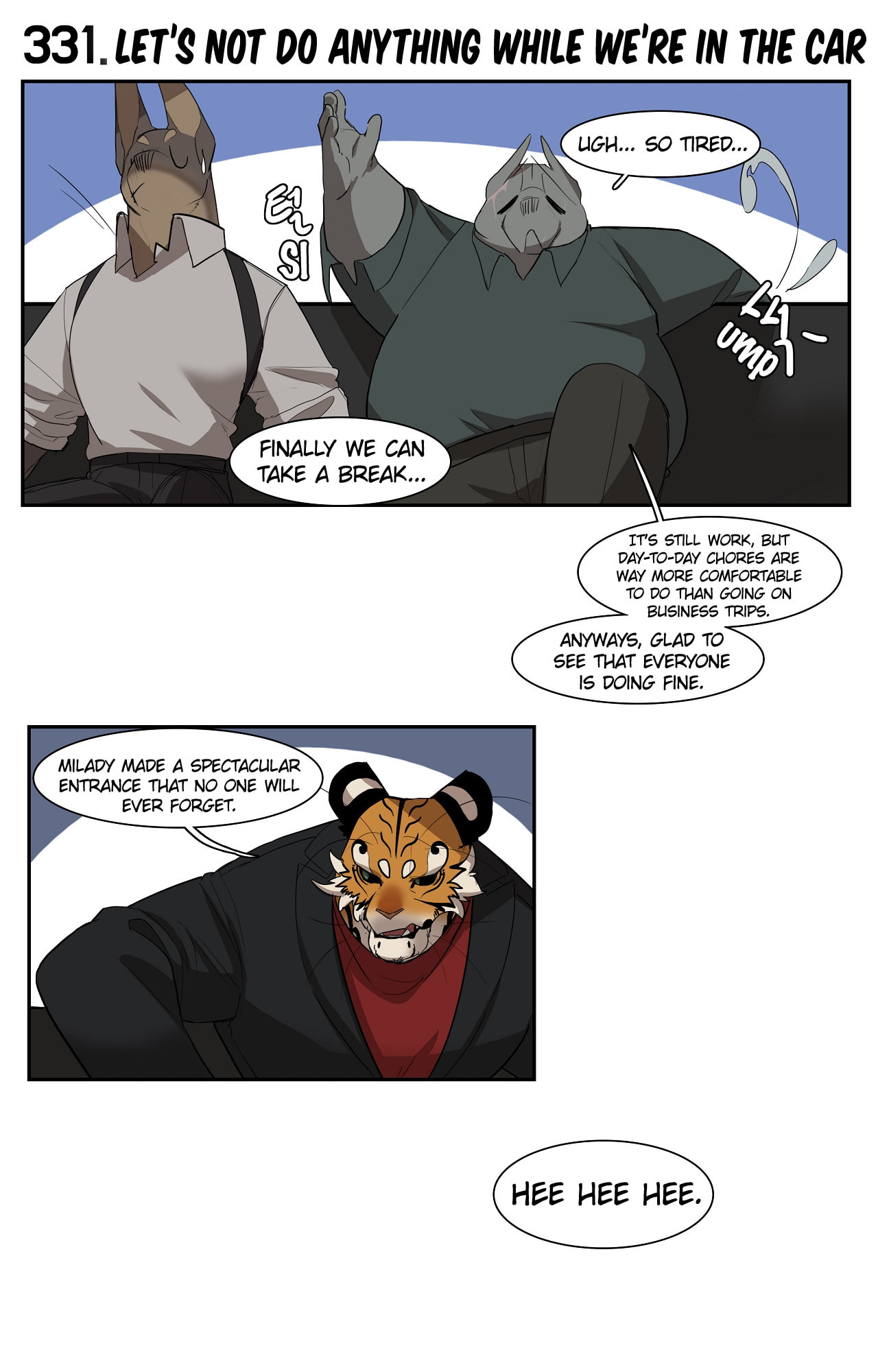 Goyangi Agassiwa Gyeonghowondeul (Colored) Chapter 287 page 1 - 