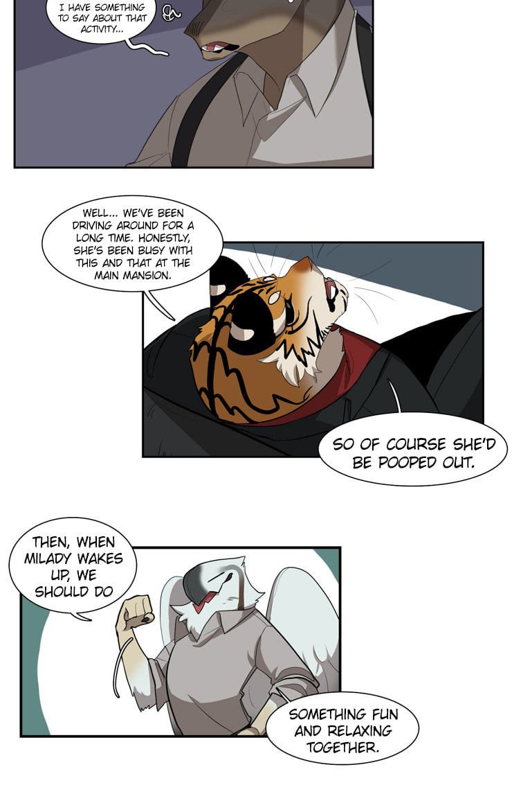 Goyangi Agassiwa Gyeonghowondeul (Colored) Chapter 287 page 9 - 