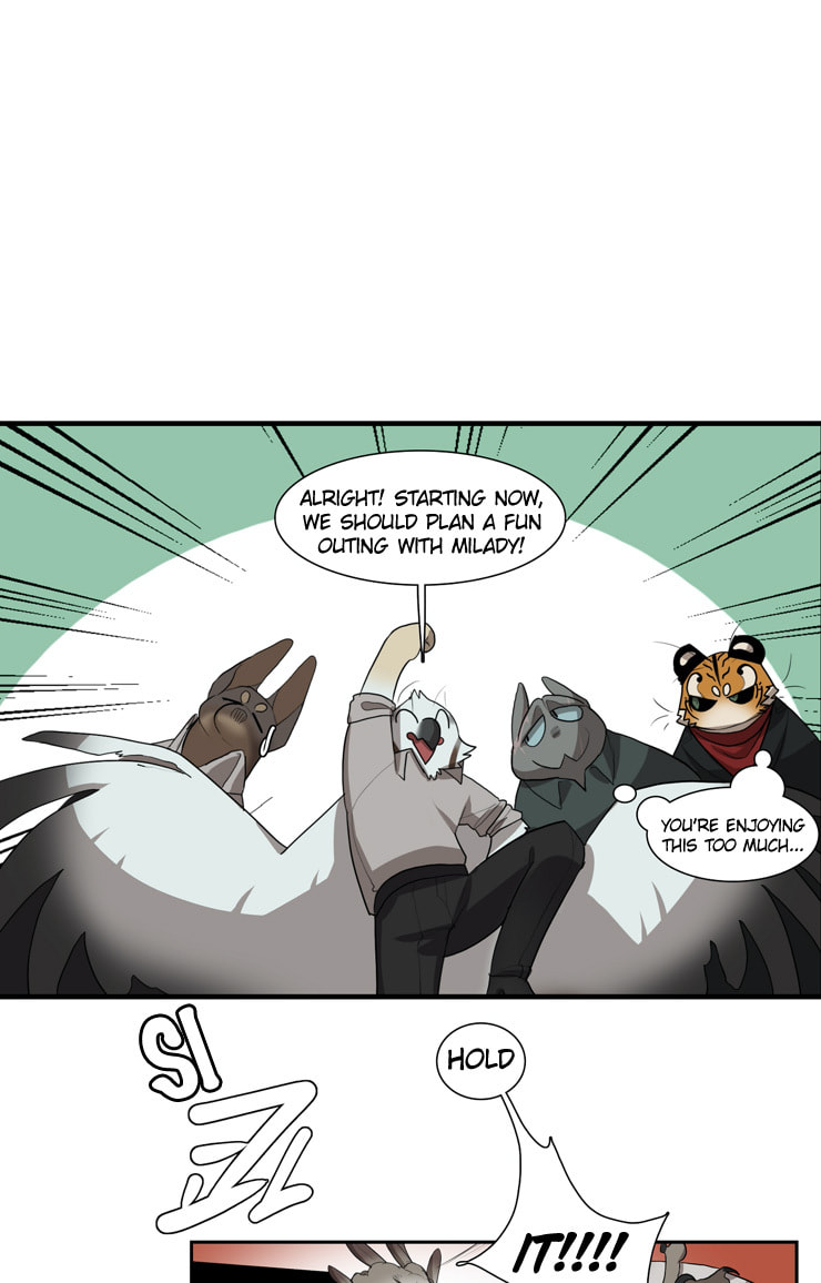 Goyangi Agassiwa Gyeonghowondeul (Colored) Chapter 287 page 10 - 