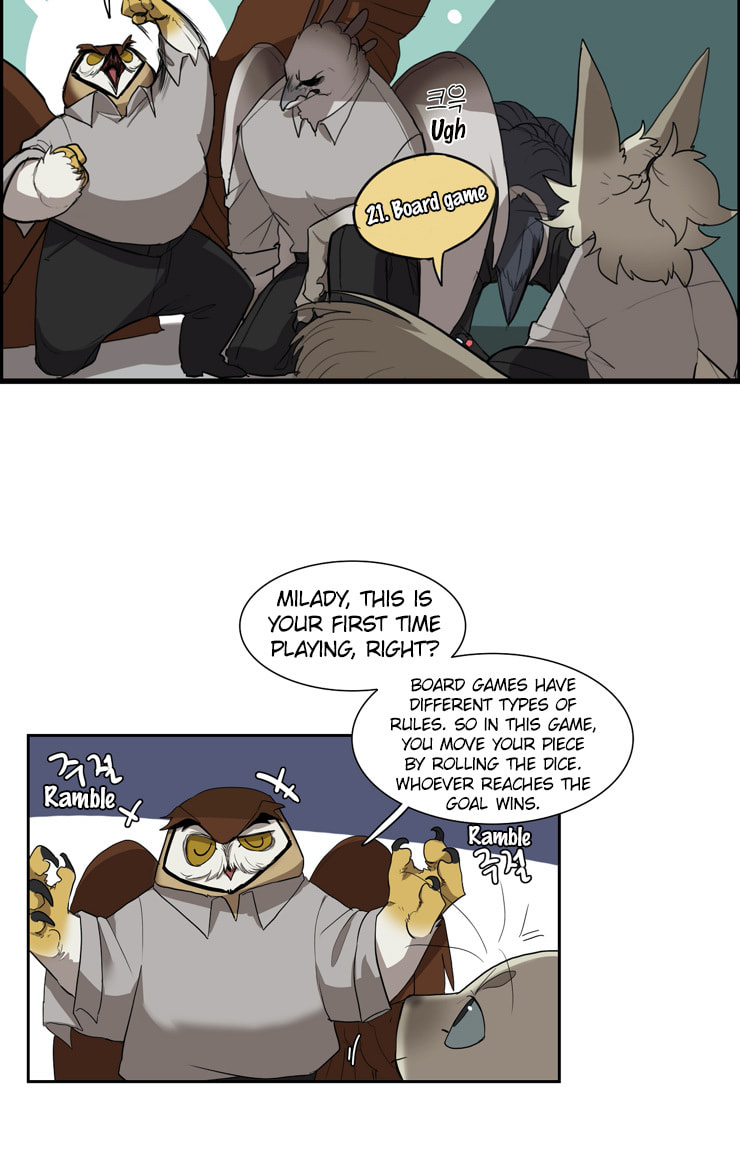 Goyangi Agassiwa Gyeonghowondeul (Colored) Chapter 288 page 13 - 