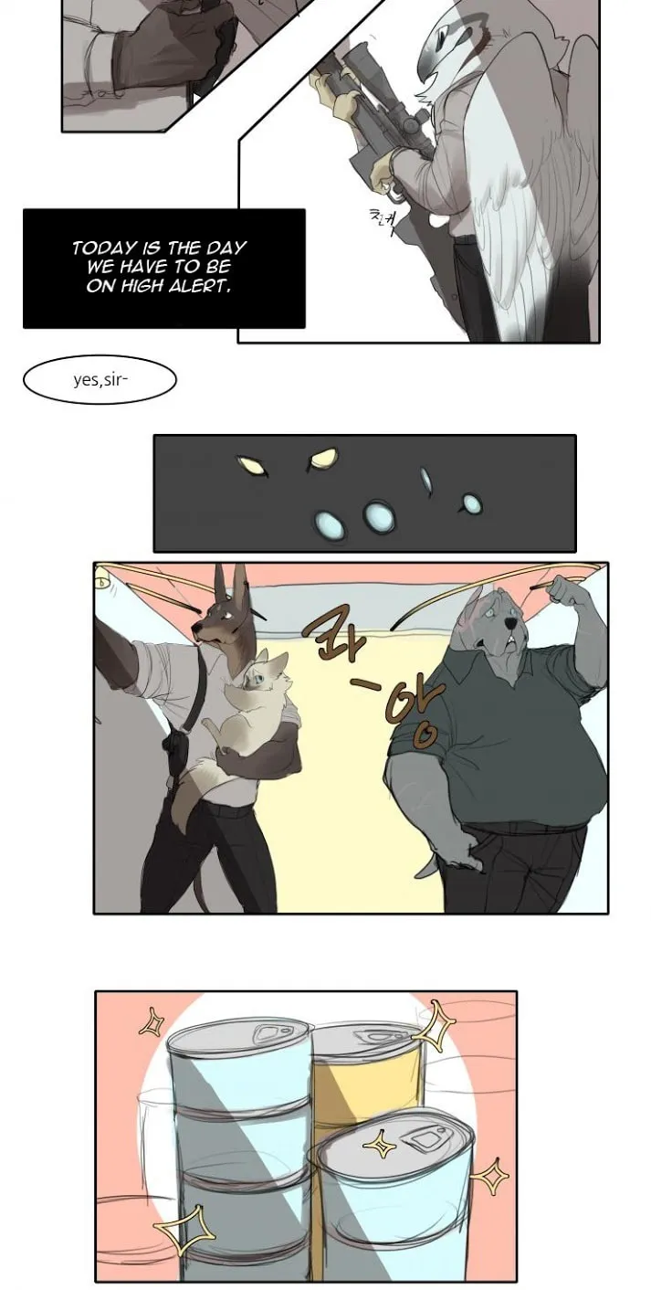 Goyangi Agassiwa Gyeonghowondeul (Colored) Chapter 3 page 5 - 