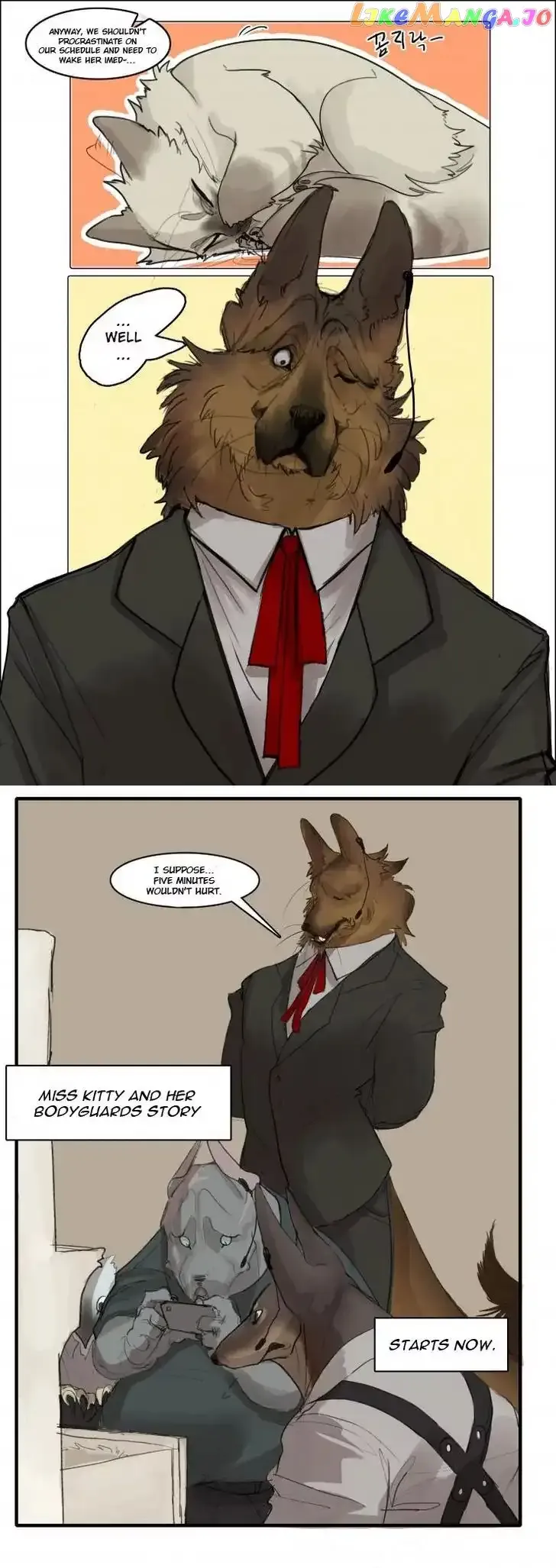 Goyangi Agassiwa Gyeonghowondeul Chapter 0.1 page 5 - 