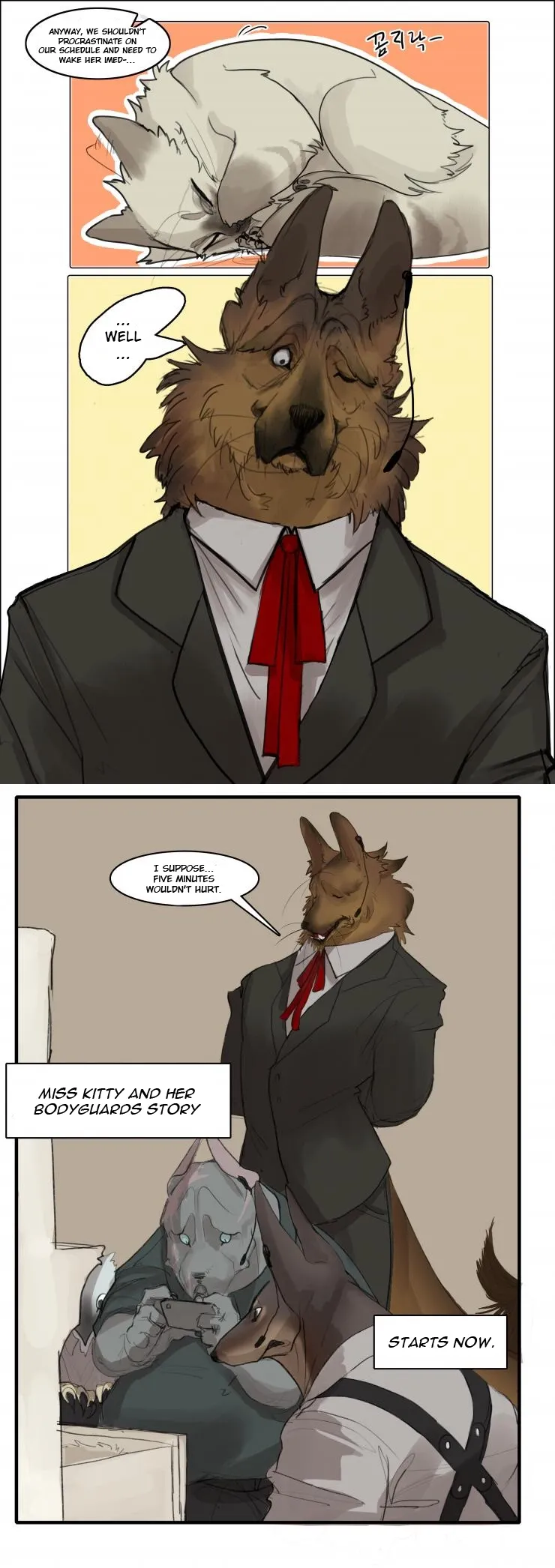 Goyangi Agassiwa Gyeonghowondeul Chapter 0 page 5 - 