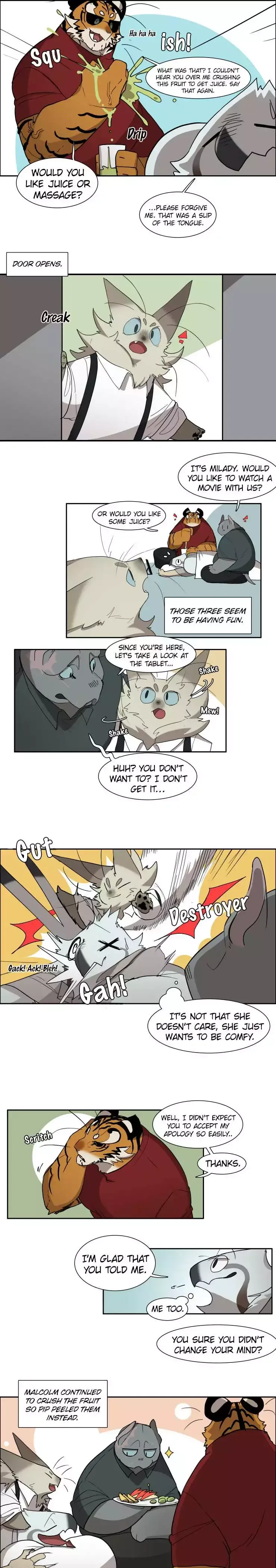 Goyangi Agassiwa Gyeonghowondeul Chapter 222 page 8 - 