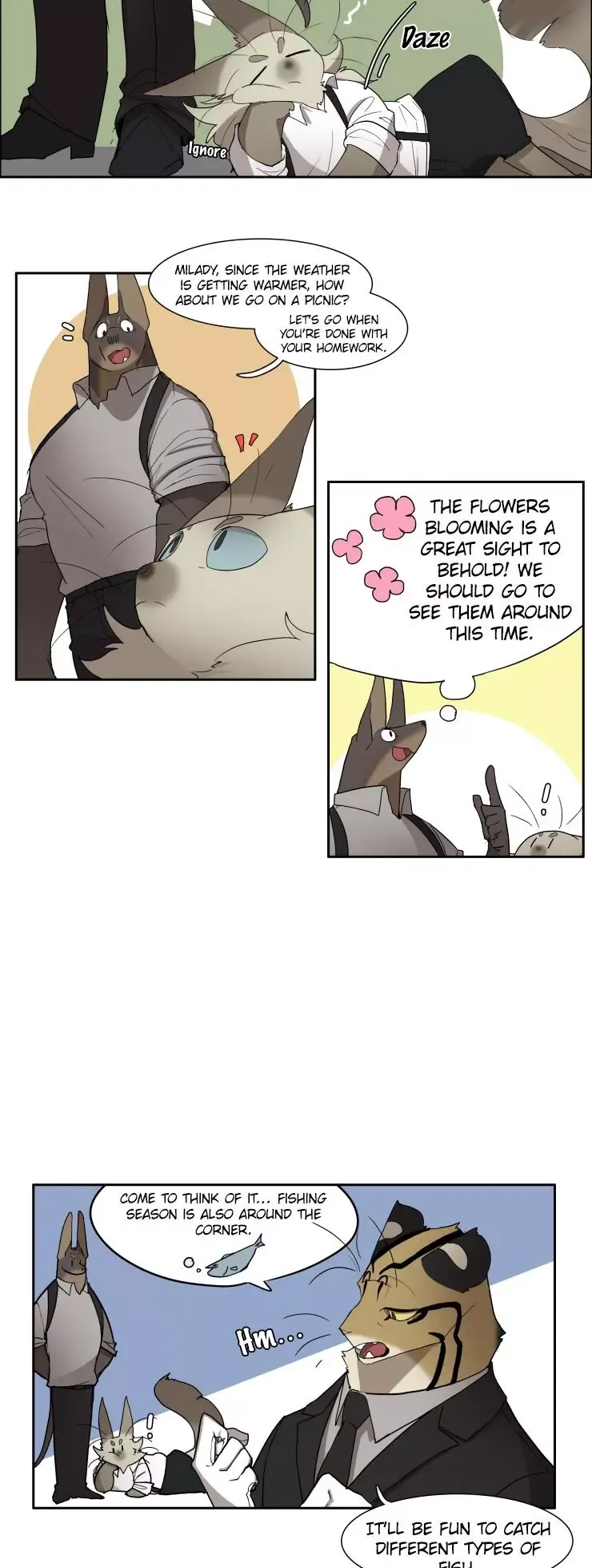 Goyangi Agassiwa Gyeonghowondeul Chapter 223 page 3 - 
