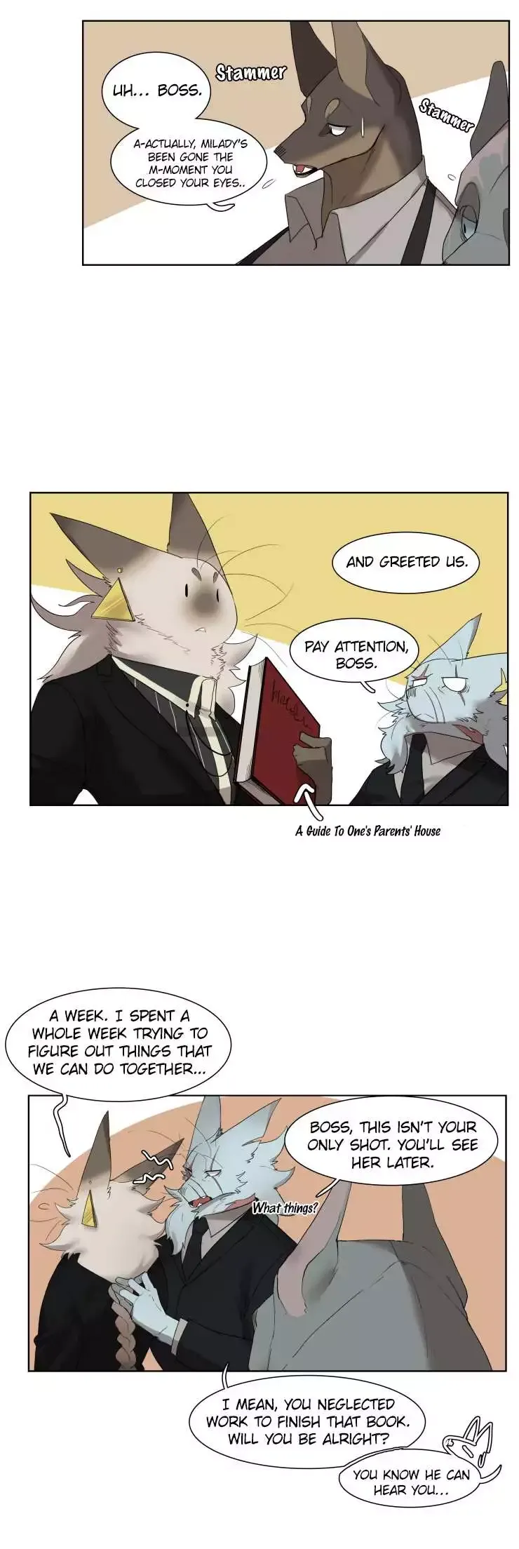 Goyangi Agassiwa Gyeonghowondeul Chapter 228 page 4 - 