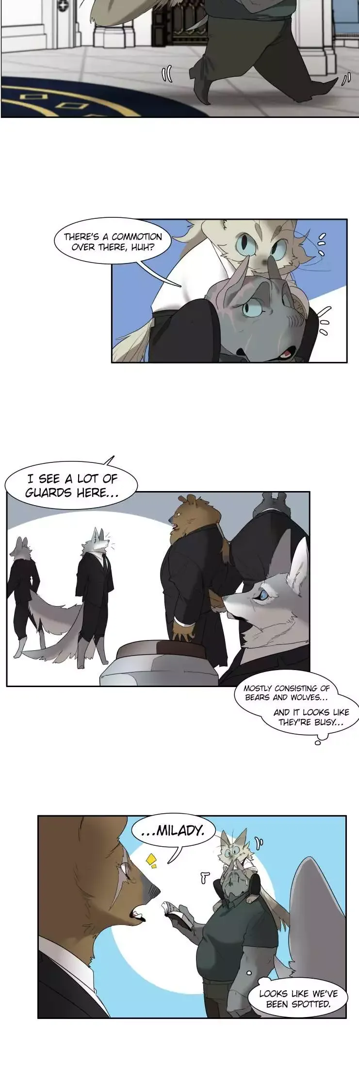 Goyangi Agassiwa Gyeonghowondeul Chapter 230 page 7 - 