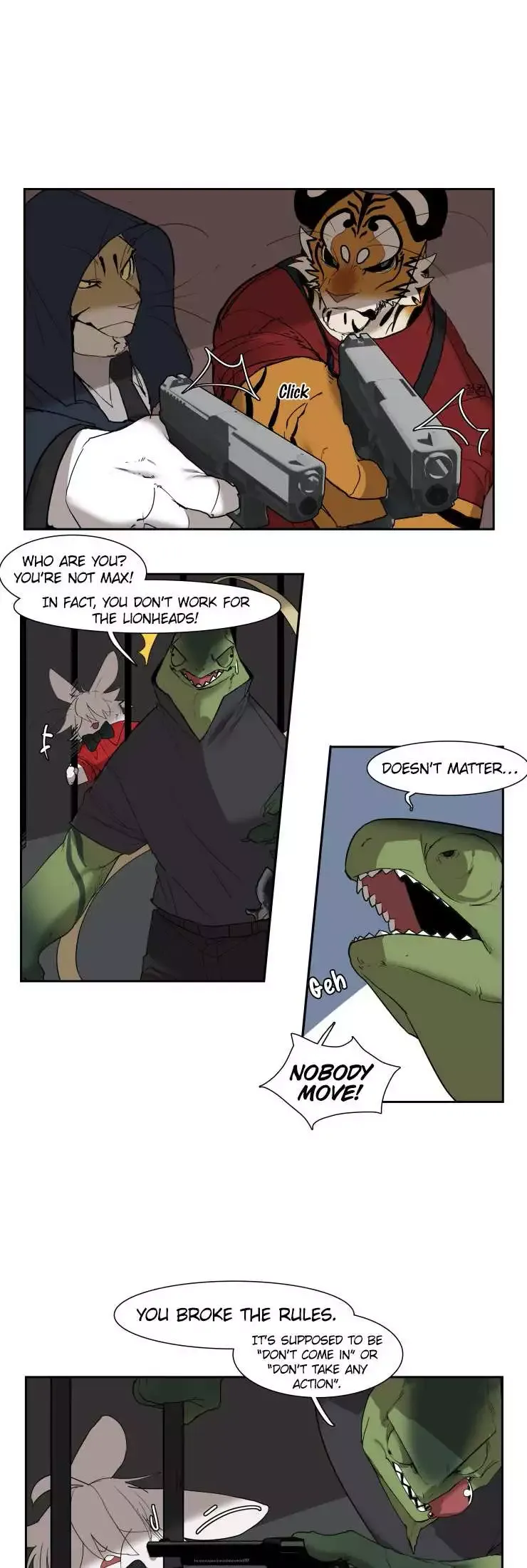 Goyangi Agassiwa Gyeonghowondeul Chapter 235 page 6 - 
