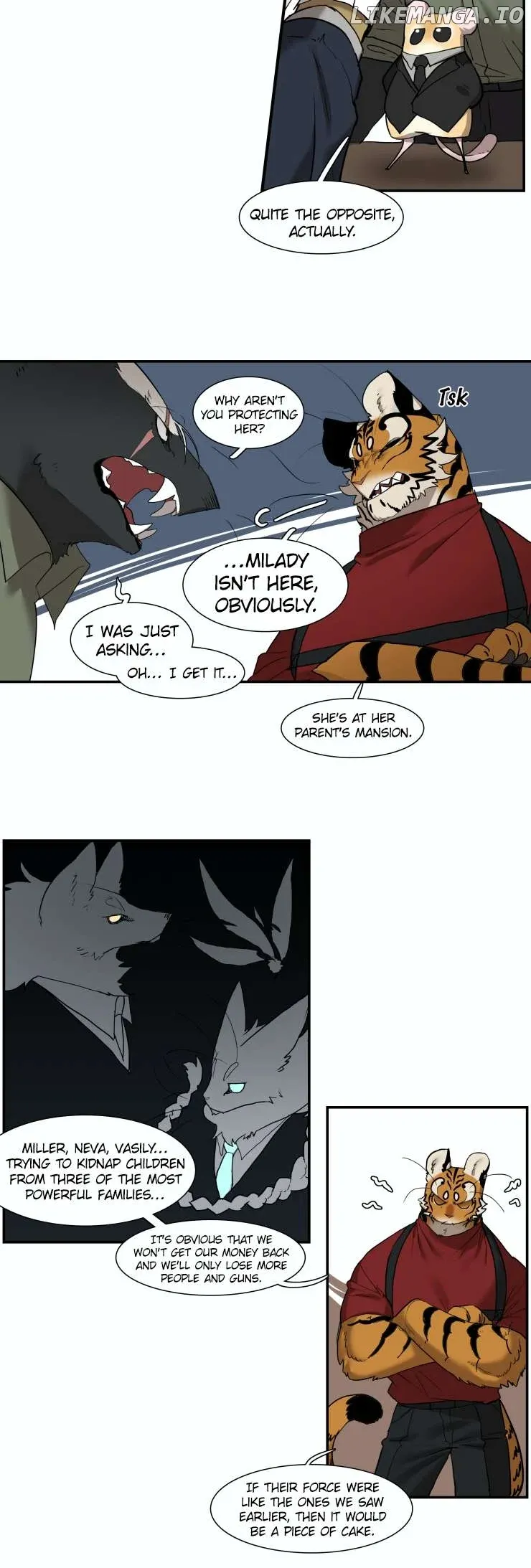 Goyangi Agassiwa Gyeonghowondeul Chapter 240 page 4 - 