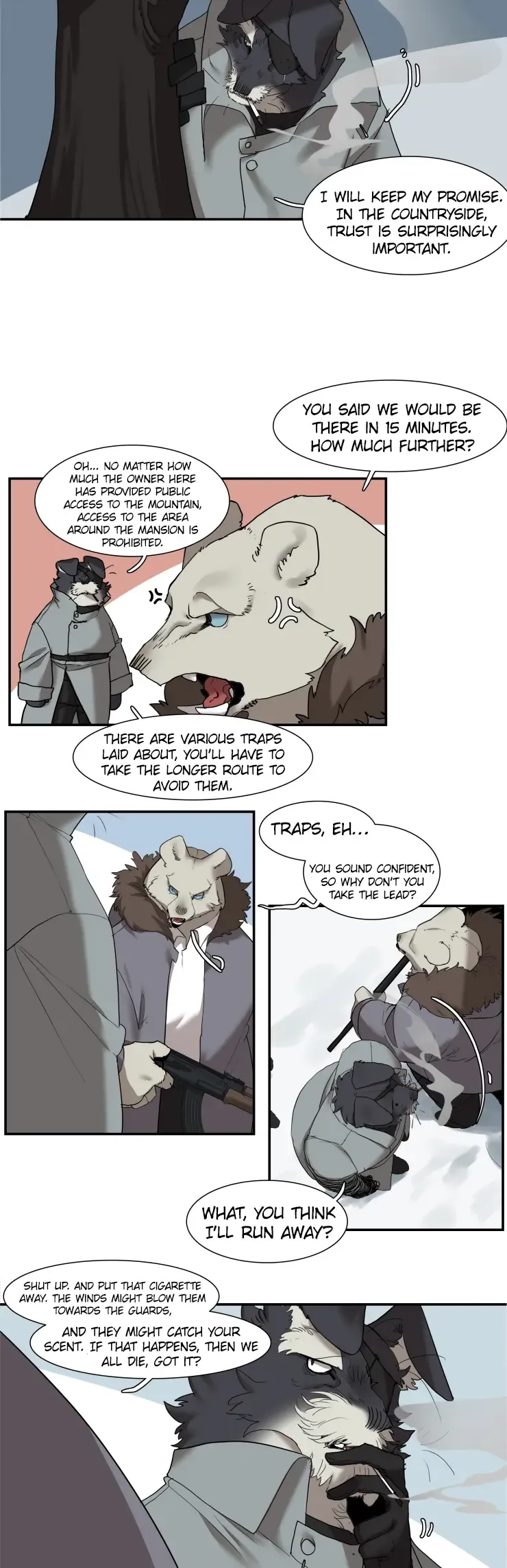 Goyangi Agassiwa Gyeonghowondeul Chapter 243 page 3 - 