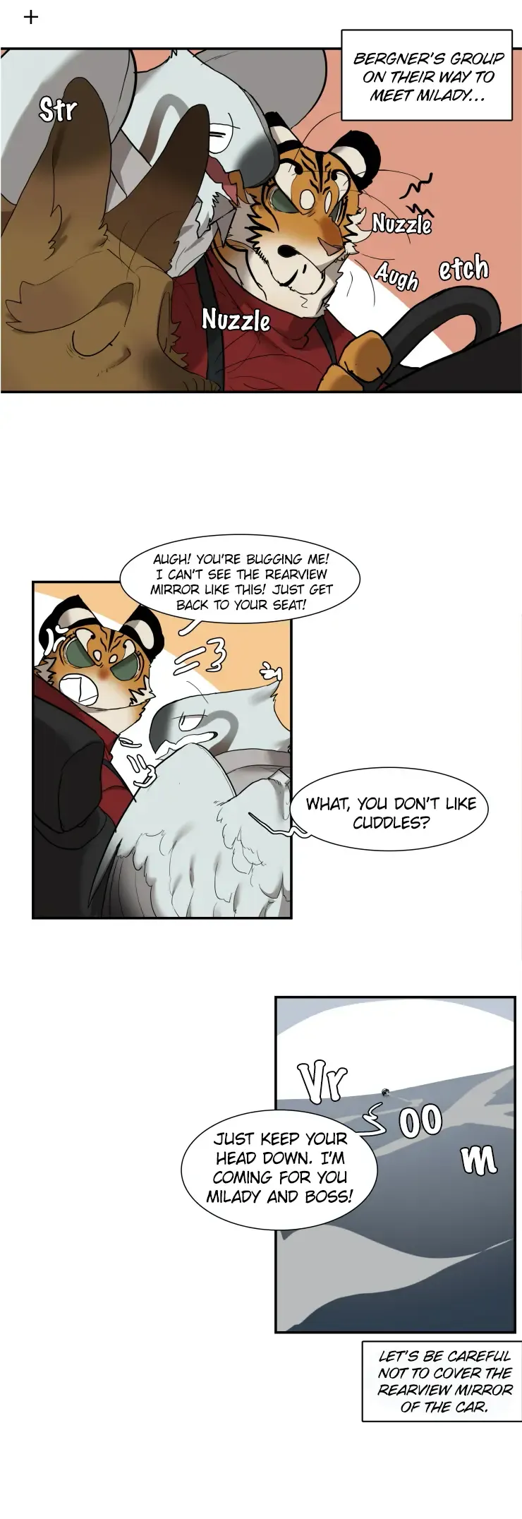 Goyangi Agassiwa Gyeonghowondeul Chapter 244 page 9 - 