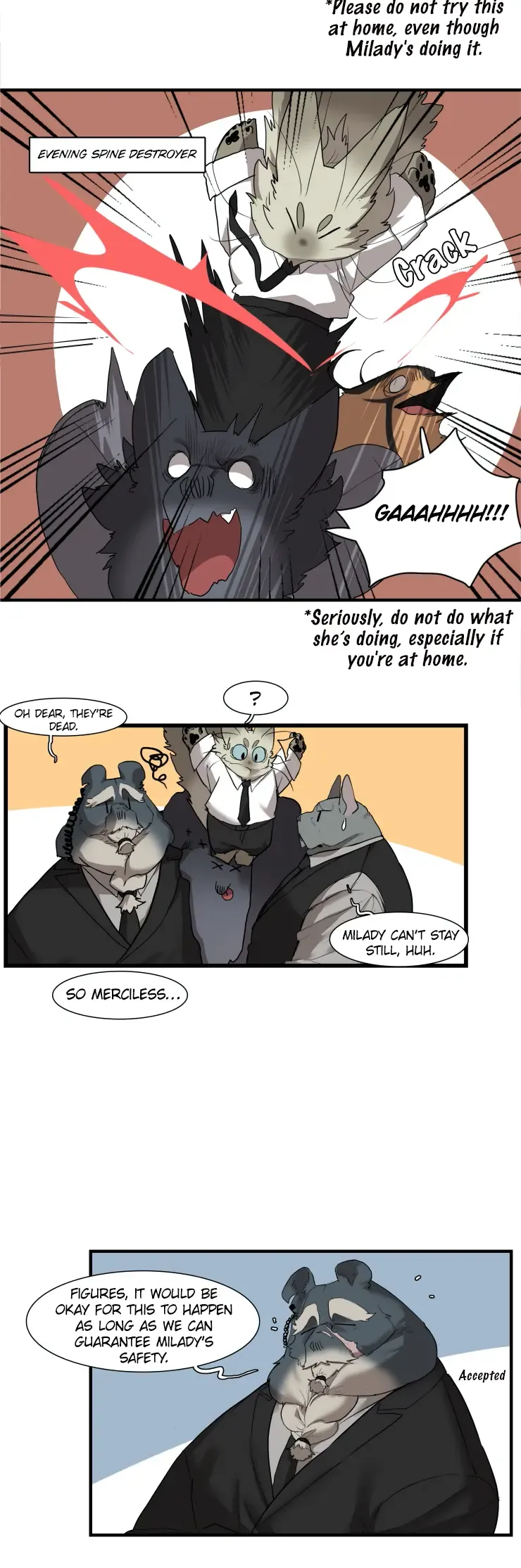 Goyangi Agassiwa Gyeonghowondeul Chapter 245 page 9 - 