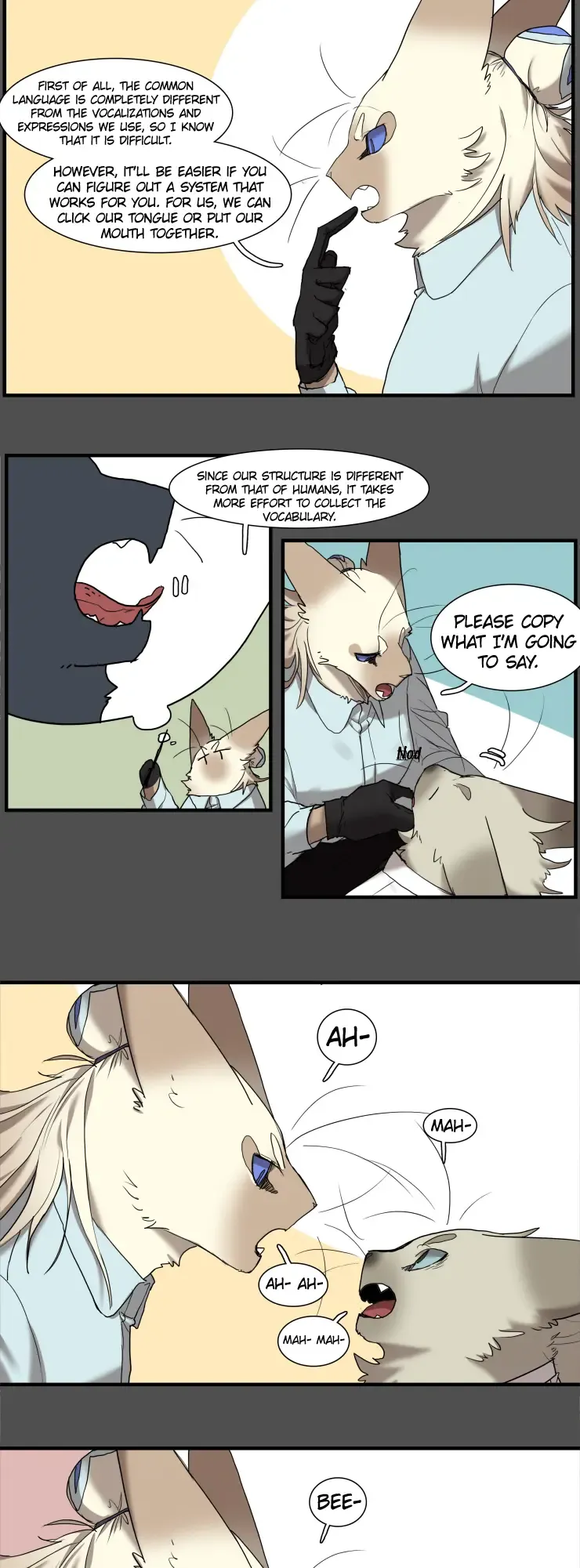 Goyangi Agassiwa Gyeonghowondeul Chapter 247 page 4 - 