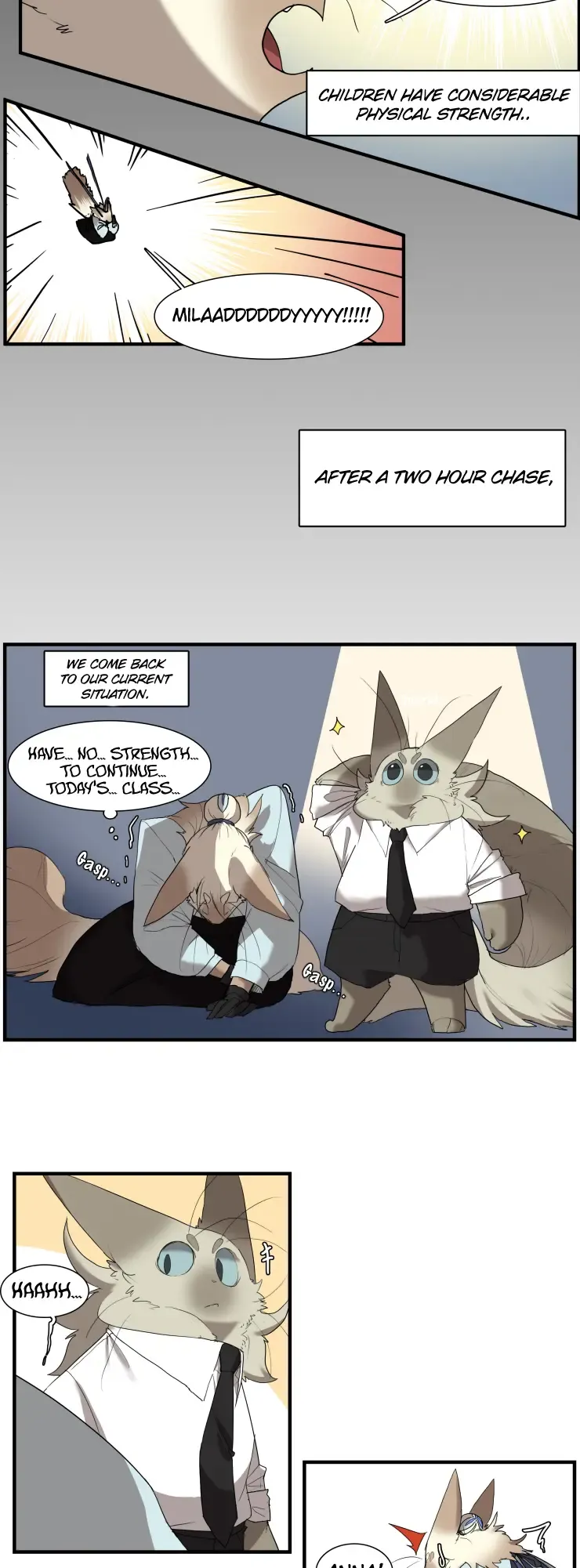 Goyangi Agassiwa Gyeonghowondeul Chapter 247 page 7 - 