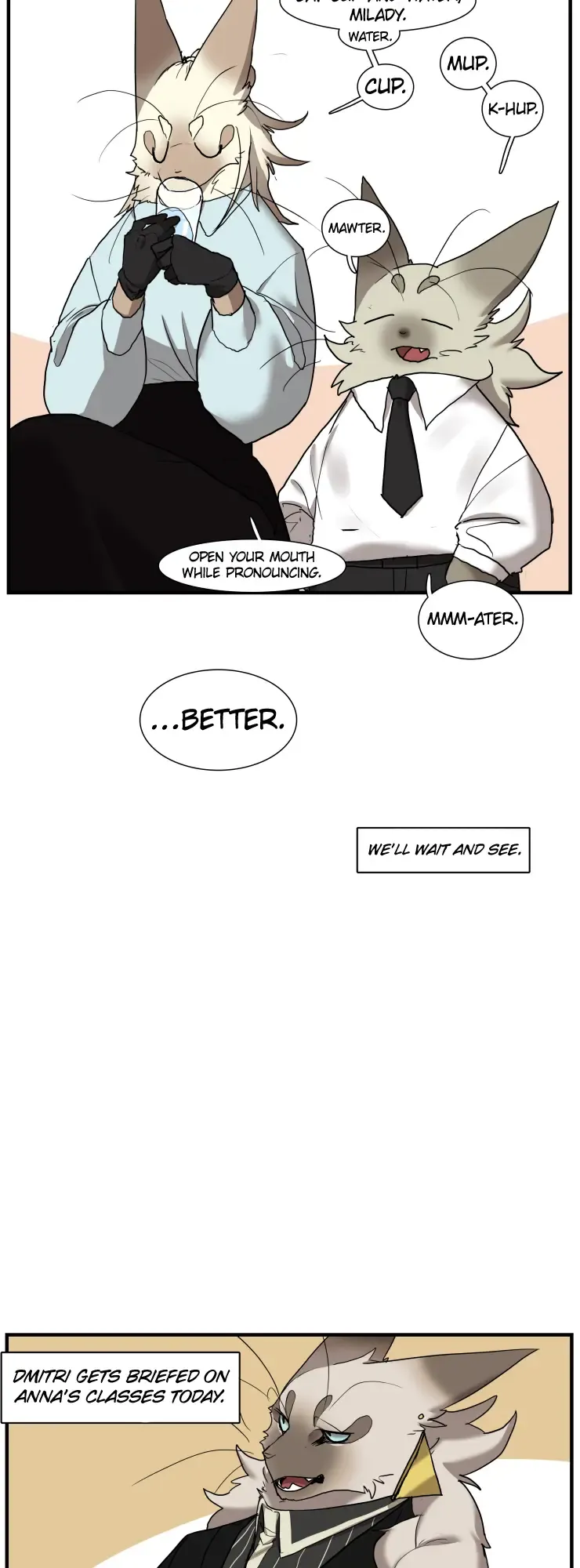 Goyangi Agassiwa Gyeonghowondeul Chapter 247 page 9 - 
