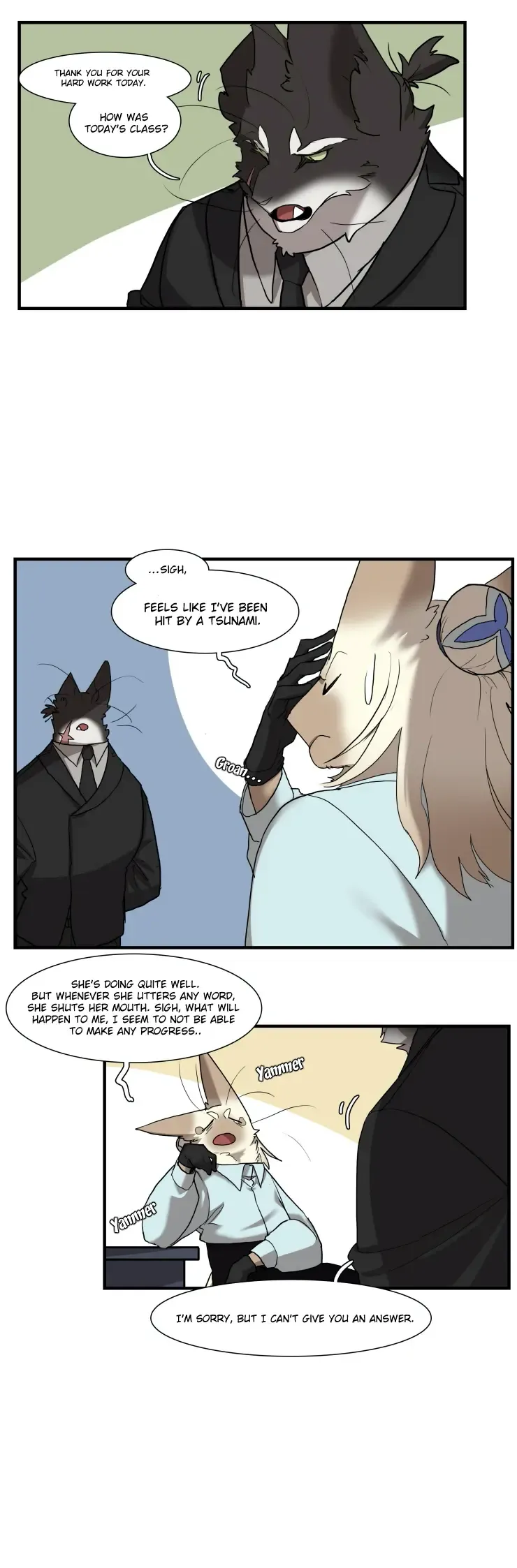 Goyangi Agassiwa Gyeonghowondeul Chapter 248 page 8 - 