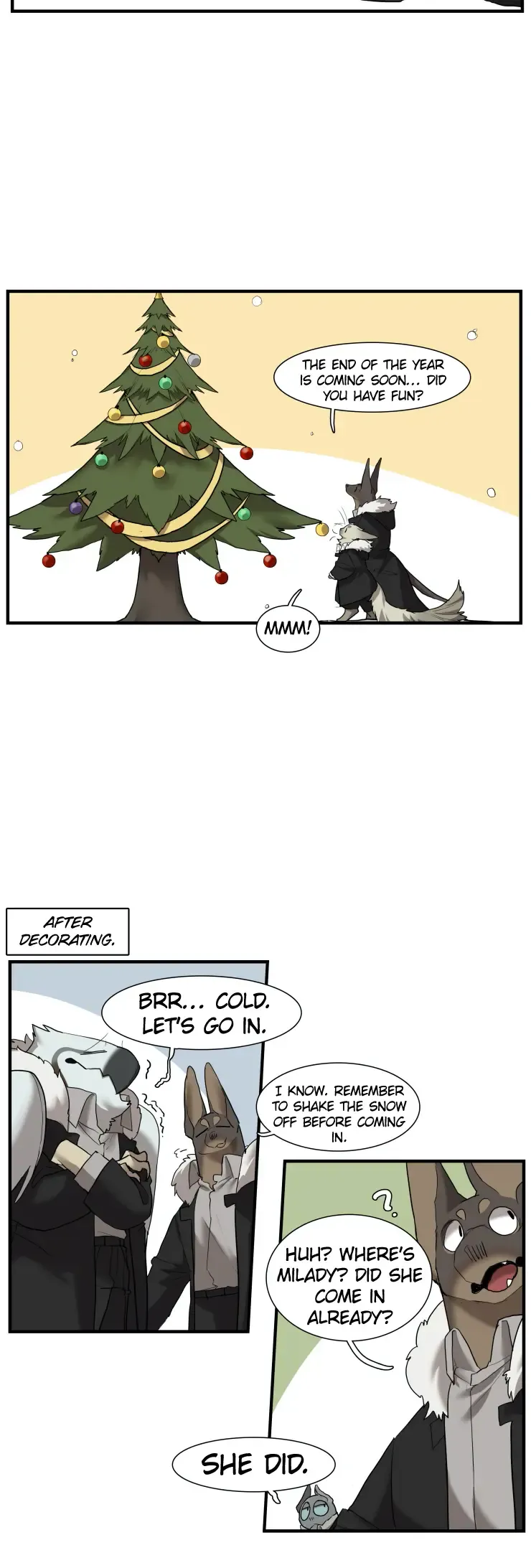 Goyangi Agassiwa Gyeonghowondeul Chapter 249.5 page 7 - 