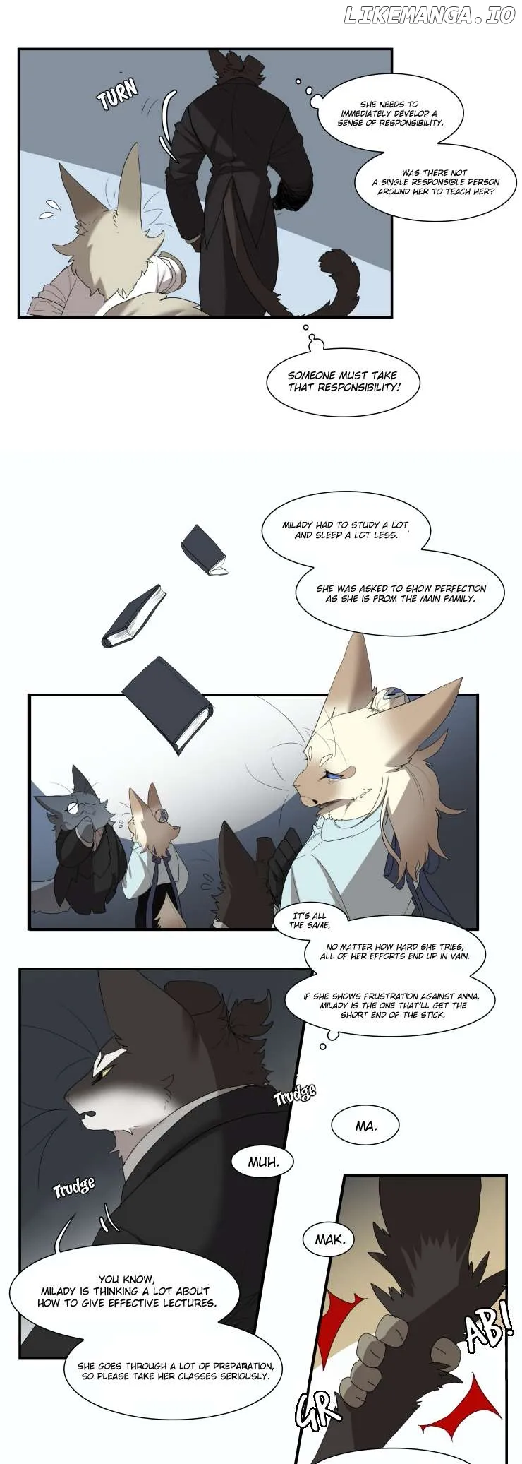 Goyangi Agassiwa Gyeonghowondeul Chapter 250 page 6 - 