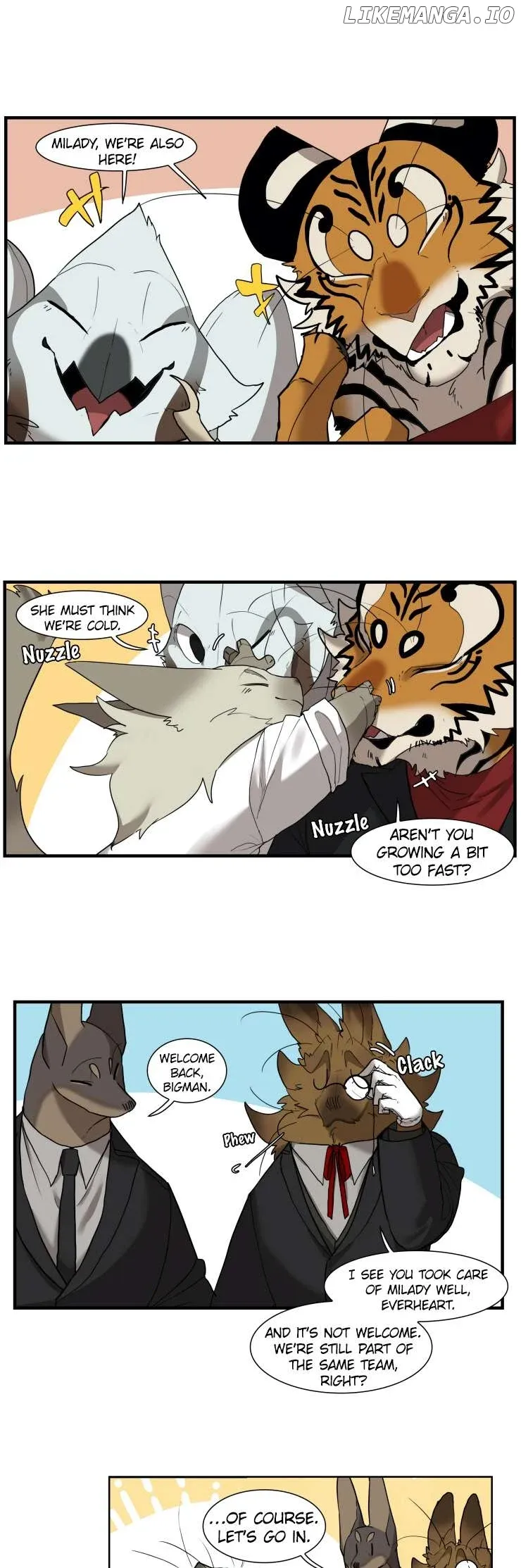 Goyangi Agassiwa Gyeonghowondeul Chapter 253 page 6 - 