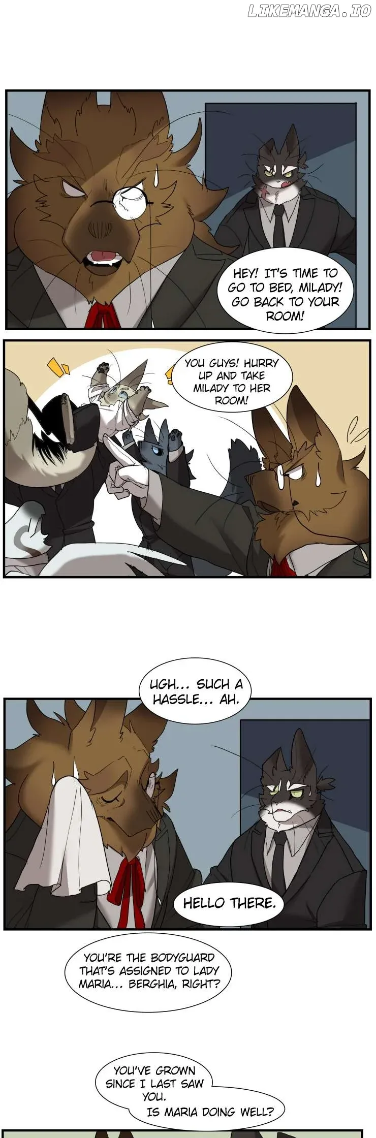 Goyangi Agassiwa Gyeonghowondeul Chapter 256 page 6 - 