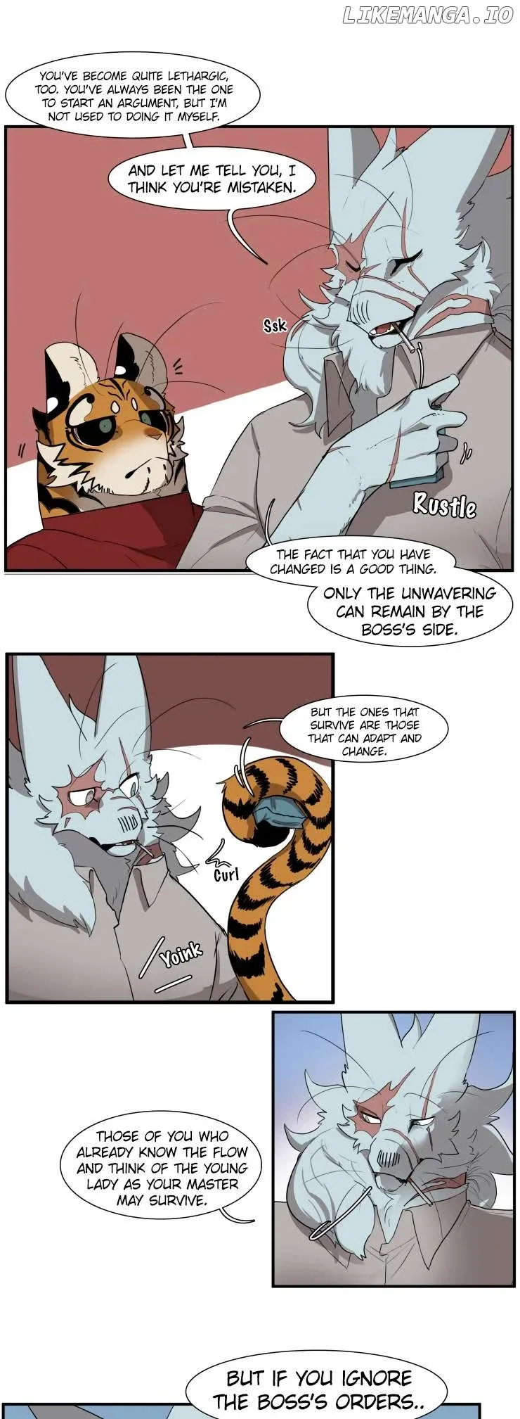 Goyangi Agassiwa Gyeonghowondeul Chapter 258 page 8 - 