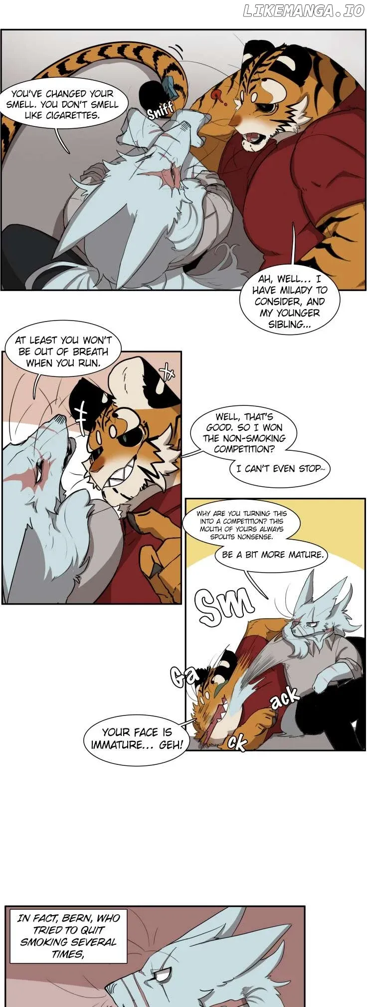 Goyangi Agassiwa Gyeonghowondeul Chapter 258 page 10 - 